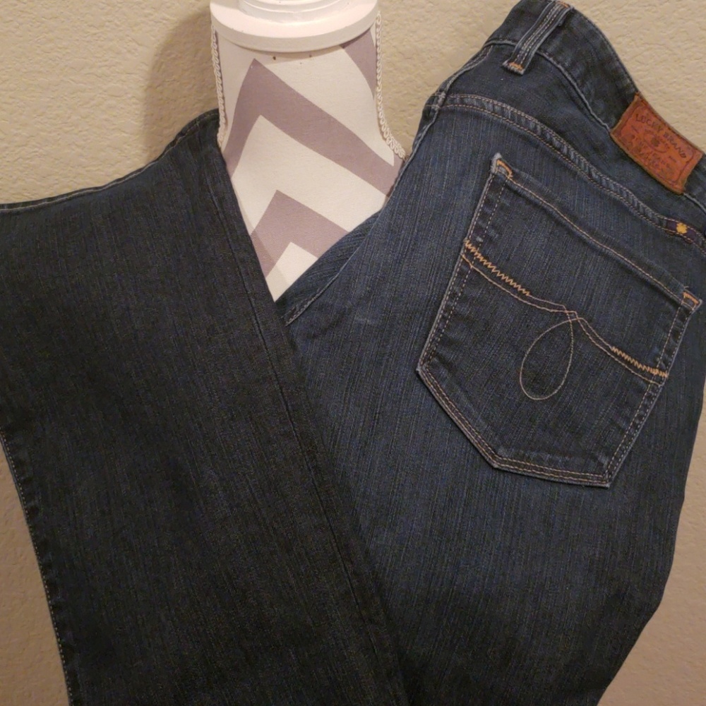 Dark Wash Boot Cut Jeans